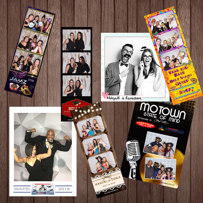 Custom photobooth templates, Umlimited prints, Flipbooks, 